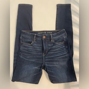 American Eagle Size 8 X-Long High Waisted Jegging